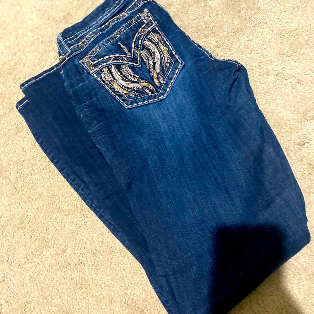 Womens bootcut mid rise jeans